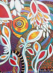 Gail Baker
"Bright Warm Day" Gail Baker Bright Warm Day Acrylic Mixed Media on Canvas 30X24 $495