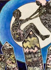 Gail Baker
" Hold Me" Gail Baker Hold Me Acrylic Mixed Media on Canvas 24X24 $750