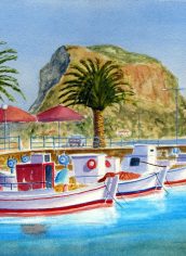 Roger Baker
"Monemvasia, Greece" Roger Baker Monemvasia Greece Watercolor 17X21 $295