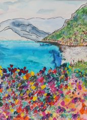 Teresa D'Ambrosio
"Lake Italy" Teresa D'Ambrosio Lake Italy Mixed Media 15X10 $200