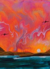 Teresa D'Ambrosio
"Sky Beauty" Teresa D'Ambrosio Sky Beauty Acrylic 14X18 $200