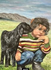 Monir Malekpour
"Companions" Monir Malekpour Companions Oil 18X24 $1400