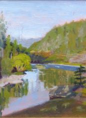 Gayle Erxleben
"River's Bend" Gayle Erxleben Rivers Bend Acrylic 12X16 $300