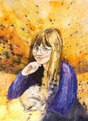 Jane Scott
"My Miranda" Jane Scott My Miranda Mixed Media 11X9 NFS