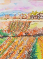 Teresa D'Ambrosio
"Italian Vineyard" Teresa D'Ambrosio Italian Vineyard Mixed Media 13X10 $200