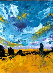 Sue Hampton
"Windy Sky" Sue Hampton Windy Sky Watercolor 8X10 $200