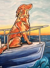 Jodie Sarah Masiwchuk
"Bowrider At Sunset"