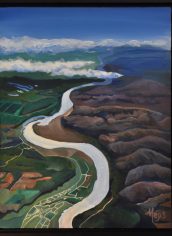 Margaret Meps Schulte
"Columbia River Gorge, 30,000ft "